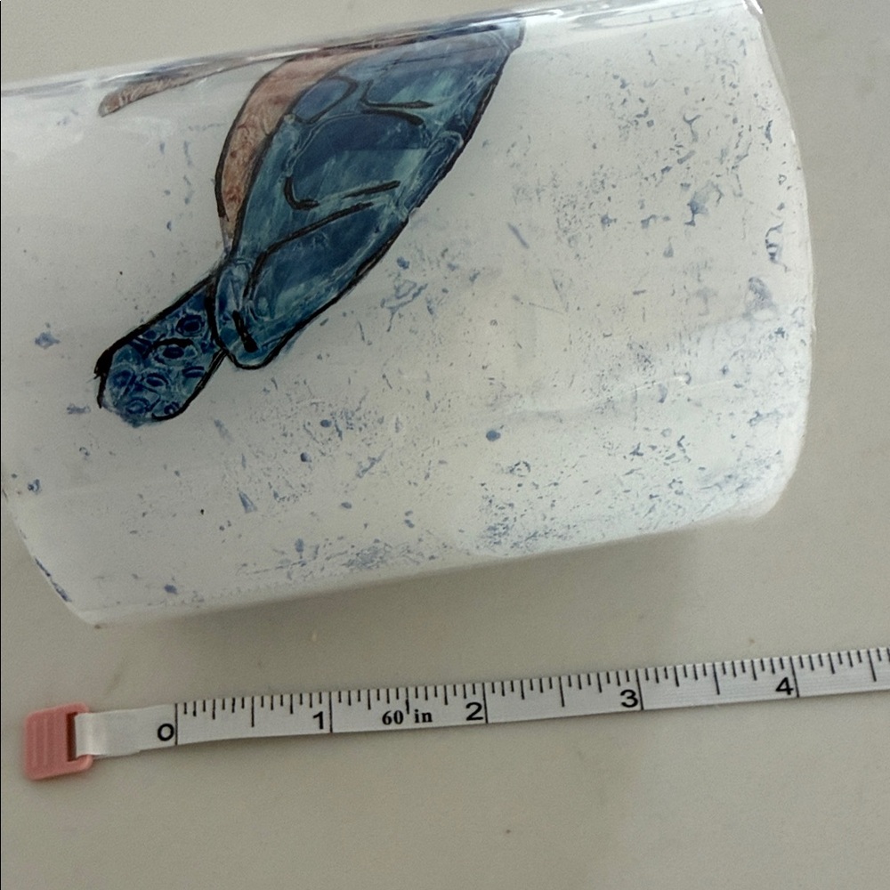 Blue Turtle Candle - Picture 8 of 8
